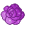 purple rose - Бесплатный анимированный гифка анимированный гифка