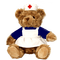 nurse teddy bear - ingyenes png animált GIF