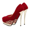 kikkapink deco scrap red fashion shoes - PNG gratuit GIF animé