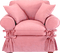 Pink.Armchair.Fauteuil.Sillón.Victoriabea - 免费PNG 动画 GIF