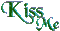 Kaz_Creations Colours Logo Text Kiss Me - Darmowy animowany GIF animowany gif
