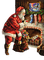 santa fireplace - Free PNG Animated GIF