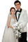 Kaz_Creations Couples Couple Bride & Groom  Wedding - png gratis GIF animado