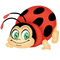 Kaz_Creations Cute Ladybug - ingyenes png animált GIF