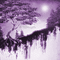 Y.A.M._Japan background purple - GIF เคลื่อนไหวฟรี GIF แบบเคลื่อนไหว