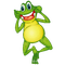 Kaz_Creations Cartoon Animals Frogs - kostenlos png Animiertes GIF