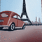 kikkapink vintage car animated paris background - Бесплатни анимирани ГИФ анимирани ГИФ