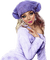 Woman Femme Girl Purple - gratis png animerad GIF