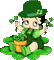 soave patrick animated betty boop green - Ingyenes animált GIF animált GIF