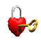 3d heart lock - Darmowy animowany GIF animowany gif