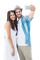 Couple.Selfie.Victoriabea - PNG gratuit GIF animé