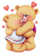 Kaz_Creations Valentine Deco Love Cute Teddy Bear - zadarmo png animovaný GIF