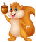 squirrel by nataliplus - png gratis GIF animado
