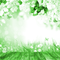 Y.A.M._Spring background green - PNG gratuit GIF animé