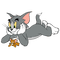 Kaz_Creations Cartoon Tom And Jerry - png gratuito GIF animata