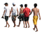 killar på stranden - png grátis Gif Animado