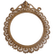 carved wood round frame - 免费PNG 动画 GIF
