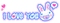 I love you text cute bunny pastel - Nemokamas animacinis gif animuotas GIF