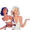kikkapink summer woman vintage - bezmaksas png animēts GIF
