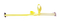 bow ribbon yellow - zdarma png animovaný GIF