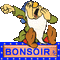 bonsoir - Бесплатный анимированный гифка анимированный гифка