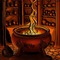 Orange Cauldron Room - PNG gratuit GIF animé