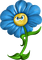 Fleur Bleu:) - PNG gratuit GIF animé
