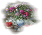 loly33 vase fleur - PNG gratuit GIF animé