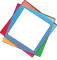 ♡§m3§♡ kawaii stacked frame rainbow - zadarmo png animovaný GIF
