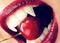 vampire bite cherry - Free PNG Animated GIF