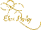 elvis presley gold glitter text gif