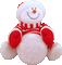 snowman bonhomme de neige - GIF animado grátis Gif Animado