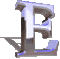 silver letter e - Δωρεάν κινούμενο GIF κινούμενο GIF