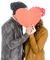 Couple.Love.Coeur.heart.Victoriabea - PNG gratuit GIF animé