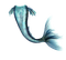 mermaid tail merenneito pyrstö - png gratis GIF animado