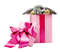 Ladybird - Rabbit in gift box - безплатен png анимиран GIF
