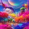 Rainbow - Fantasy - фрее пнг анимирани ГИФ
