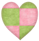 Coeur Rose Vert :) - безплатен png анимиран GIF