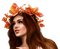 autumn woman by nataliplus - gratis png animerad GIF