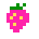 Strawberry emoji pixel webcore kawaii - Bezmaksas animēts GIF animēts GIF