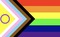 Intersex Progress Pride flag - gratis png geanimeerde GIF