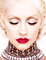 Christina Aguilera celebrities human person femme woman frau singer gif anime animated animation image - GIF animé gratuit GIF animé