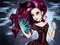 ever after high and elza - Free animated GIF