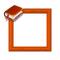 Small Orange Frame - бесплатно png анимированный гифка