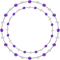 Kaz_Creations Deco Circle  Frame Beads Colours - png ฟรี GIF แบบเคลื่อนไหว