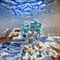 Abstract Ice Background - Bezmaksas animēts GIF animēts GIF