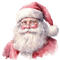 Pink Christmas Santa Claus - besplatni png animirani GIF