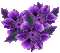 Kaz_Creations Purple Flowers - GIF animado gratis GIF animado