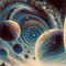 Planets and Black Hole - 免费动画 GIF 动画 GIF