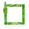 Small Green Frame - GIF animate gratis GIF animata